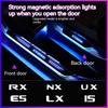 Car Wireless LED Threshold Light Accessories For Lexus Fsport CT200h GS GX IS LS LX LX470 LX570 NX RX UX ES ES200 ES260 ES300