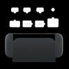 8Pcs Game Consoles Protective Silicone Plugs Dustproof Silicone Dust Plugs Set Not Scratch Design for Console 2 Consoles