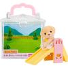 Sylvanian Families Baby House with Slide B-39 ST Mark Certified Toy Dollhouse for Ages 3 and Up