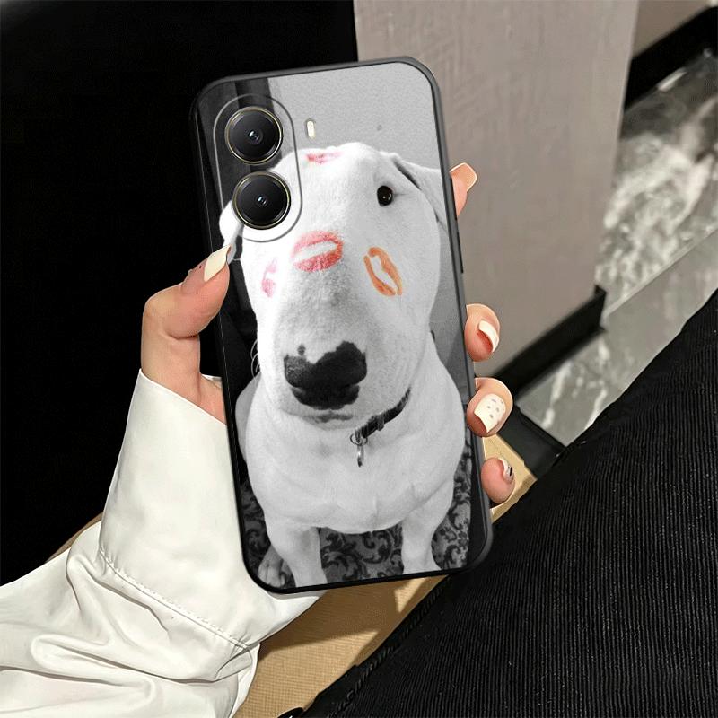 Bull Terrier Dog Cute Puppies Soft Phone Case for Xiaomi Poco X5 X6 X7 X8 Pro Max X3 F7 F8 Ultra M8 M7 M6 M5 Redmi 15 15C 14C 13