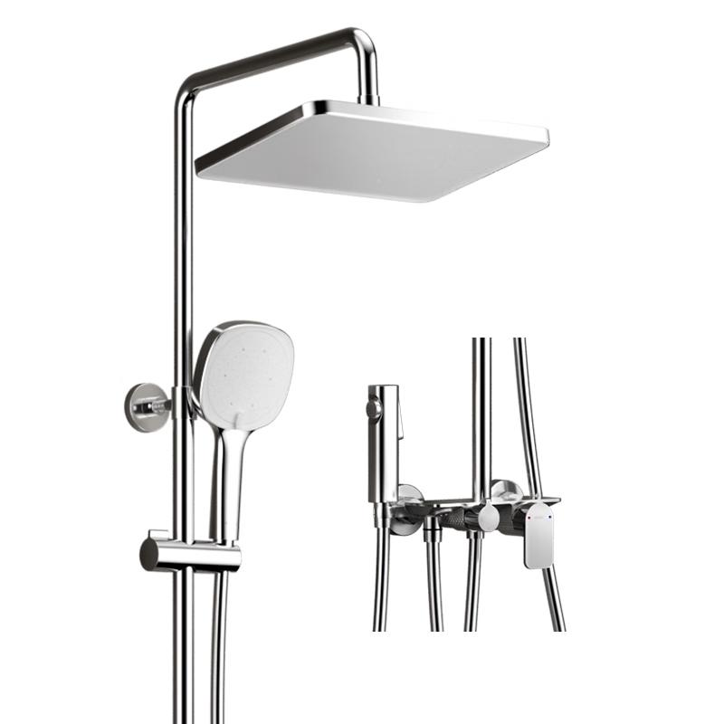HEGII D20 Self-Cleaning Copper Alloy Shower System