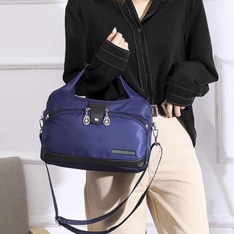 Geanta de dama cu umar din nailon Geanta de mana rezistenta la apa Geanta crossbody de mare capacitate Geanta de moda pentru doamna Geanta multifunctionala