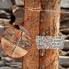 Emergency Steel Wire Handsaw Twin Pack Outdoor Cutting Tool For Campfires Preparation And Trail Maintenance