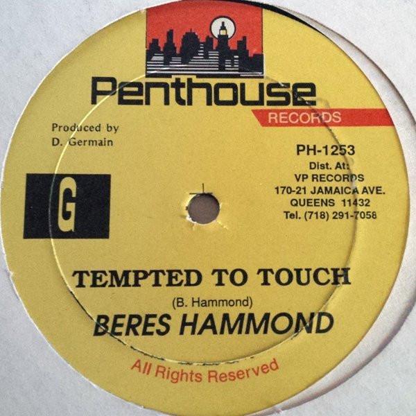 

12inch Record BERES HAMMOND Tempted To Touch PH1253 Penthouse Recor 1990 US Reggae Ska Dub Used