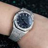 Casio Unisex Řada s duálním displejem Liquid Crystal/Analog Černé hodinky GA-2100-1A1(Watch8--)
