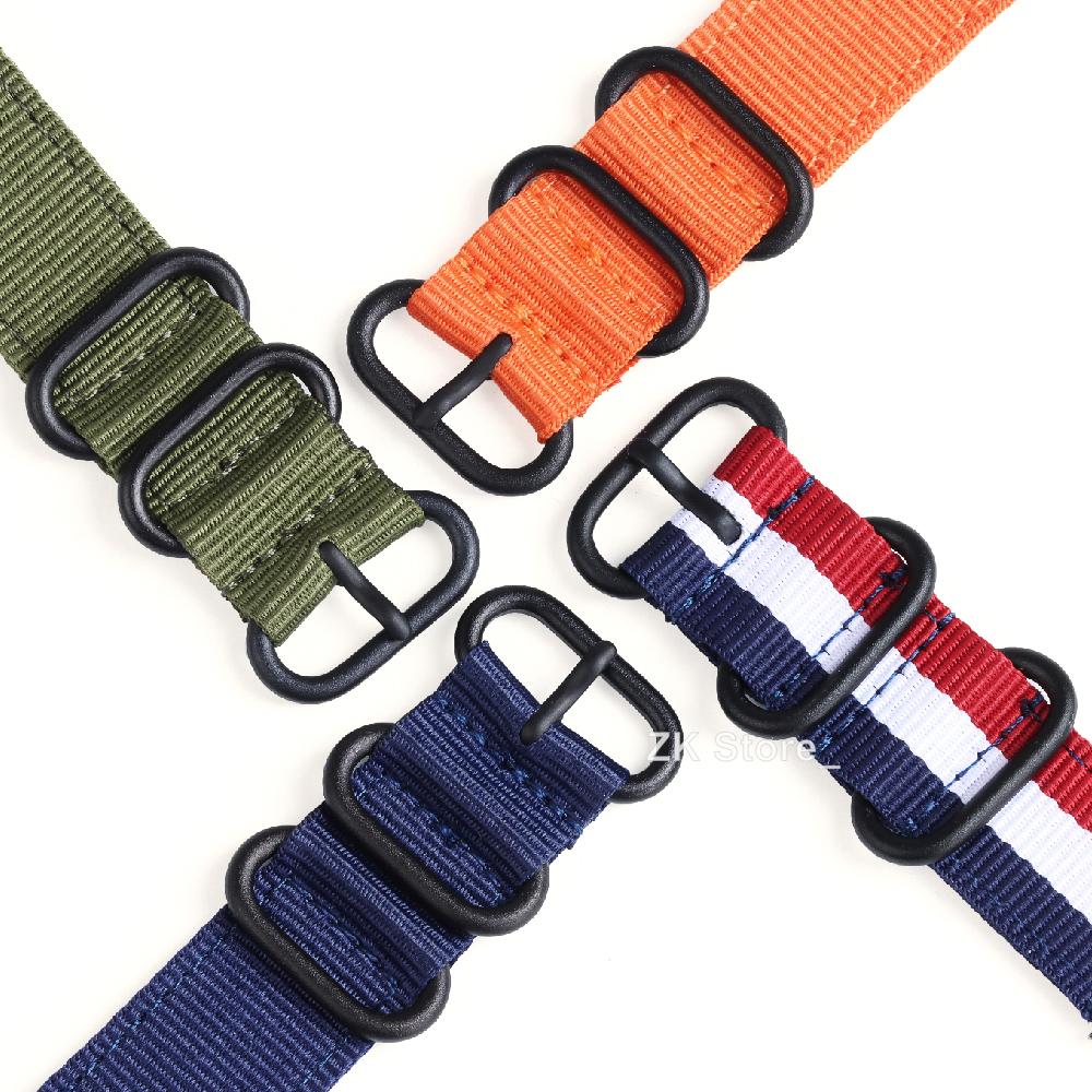 18mm 24 22mm 20mm Woven Nylon Watch Sport Strap Band For Samsung Galaxy 7 4 5 6 Gear S3 Classic Active 2 for Amazfit Fabric band