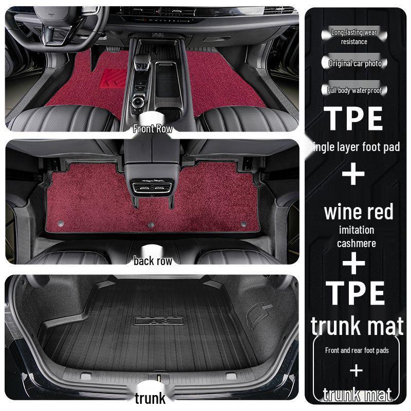 Fengyun A9L TPE Floor Mats 2025: Thickened, Wear-Resistant, Full Surround & Door Sill Coverage