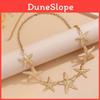 New European Style Starfish Waist Chain With Electroplated Alloy For Summer Fashion Accessory
