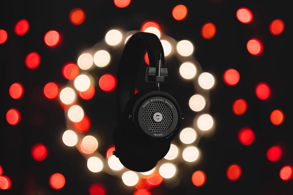 Grado GW100x Wireless Headphones Semi-Open Open Back aptX Adaptive Wired Connection Compatible