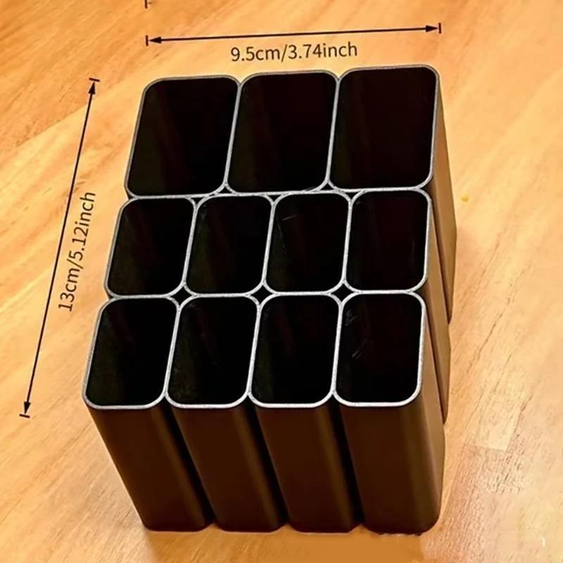 11/22 Grids Multifunctional Usb Cable Storage Box/Tray, Desktop Cable Storage Accessory For Drawers In Homes And Offices