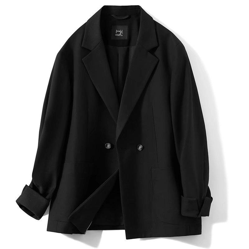 Men's Japanese-Style Loose Korean Suit Jacket - Cool, Handsome & Mature Spring Fashion