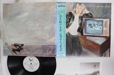 LP Record JONI MITCHELL  Wild Things Run Ffast 25AP2450 GEFFEN 1982 Japan Obi Rock Used
