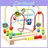 Quality Little Master Wooden Baby Puzzle With Beads For Hand-eye Coordination**