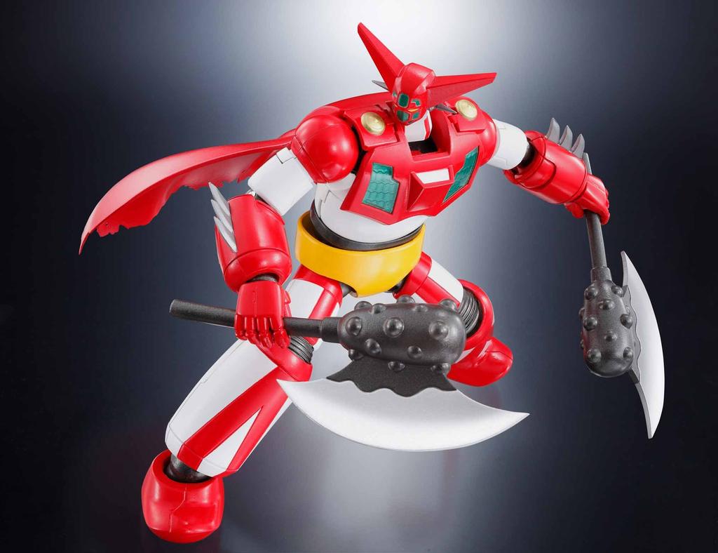 TAMASHII NATIONS Super Robot Chogokin Getter Robo Getter Approximately ABS PVC Painted Action Figure 1, 140mm, & & Die-cast