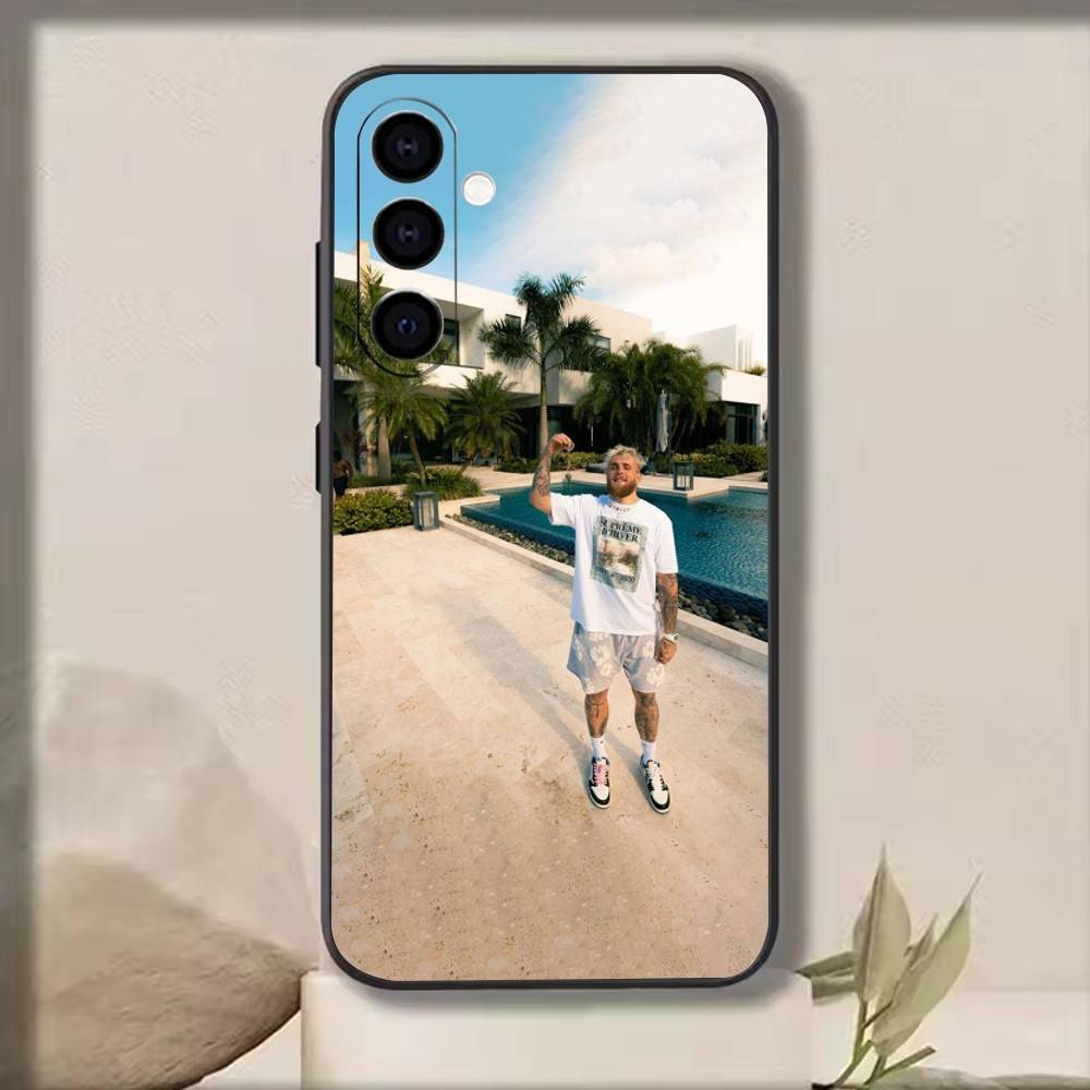 Jake Paul   Phone Case For Samsung Galaxy A73,A72,A71,A70,A53,A52,A51,Soft Silicone Black Cover