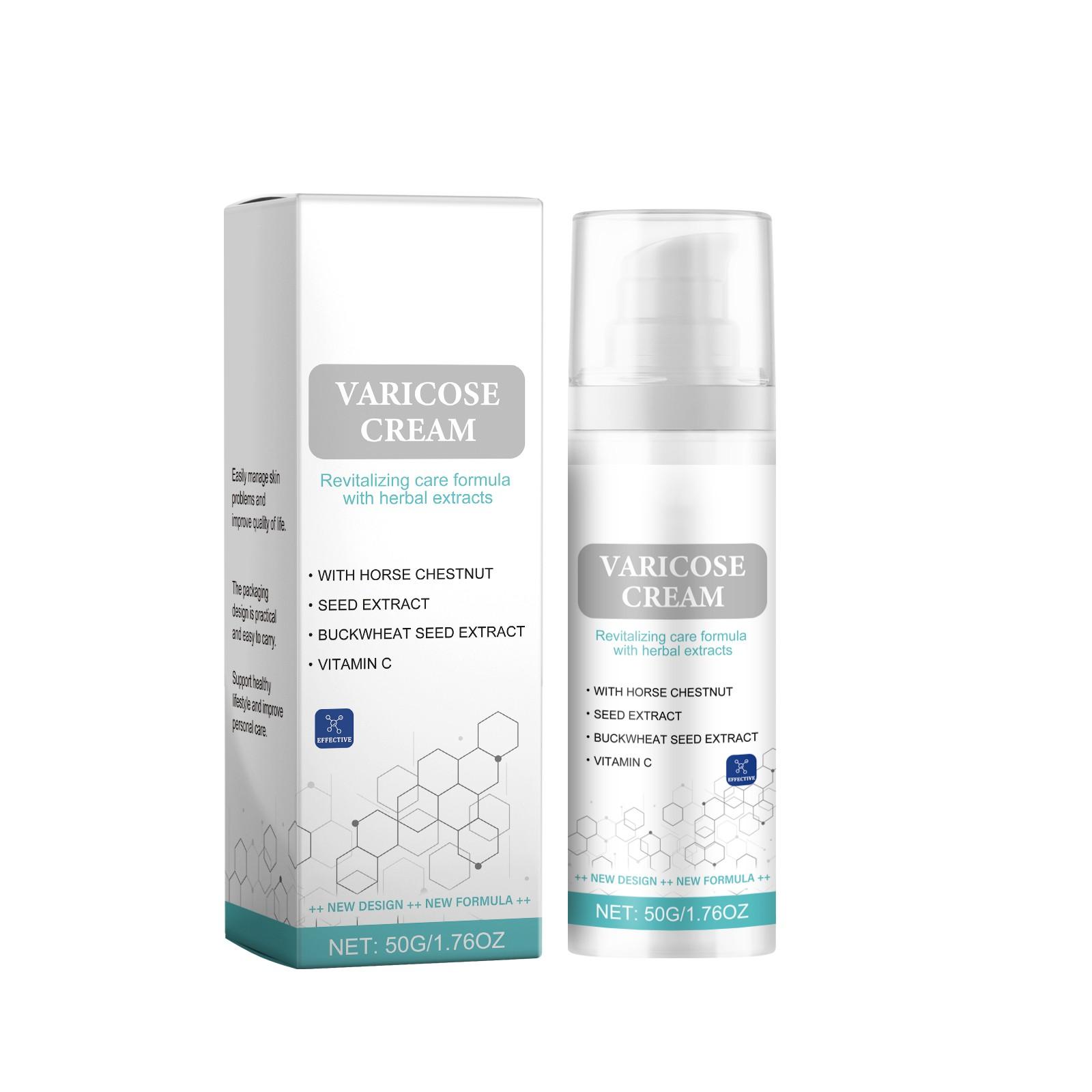 

Varicream с экстрактом конского каштана и гречихой, для ежедневного ухода за уставшими и тяжелыми ногами One Size