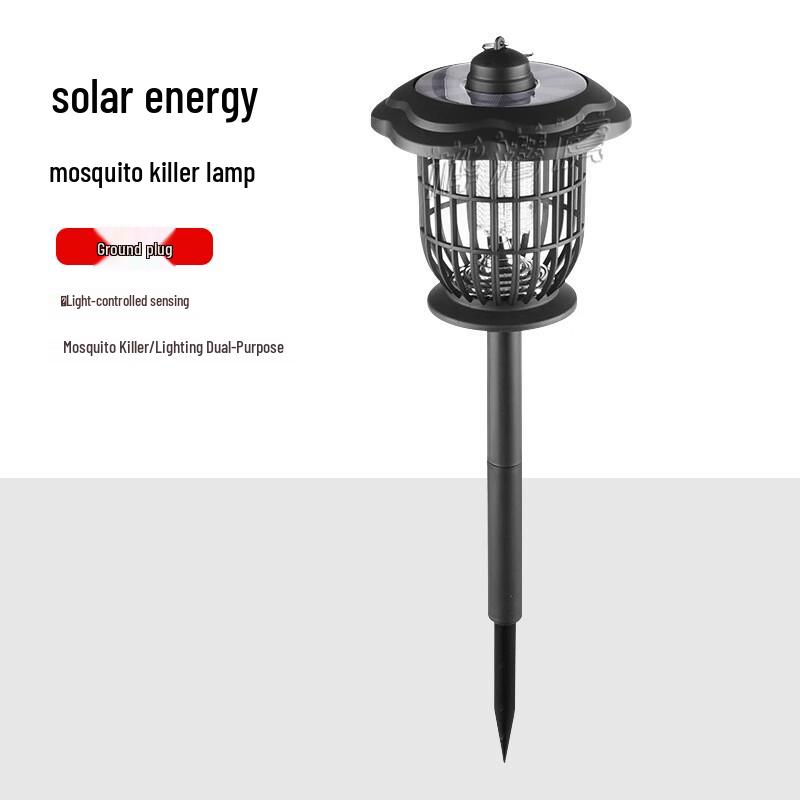 

Solar Powered Mosquito Killer Garden Lamp