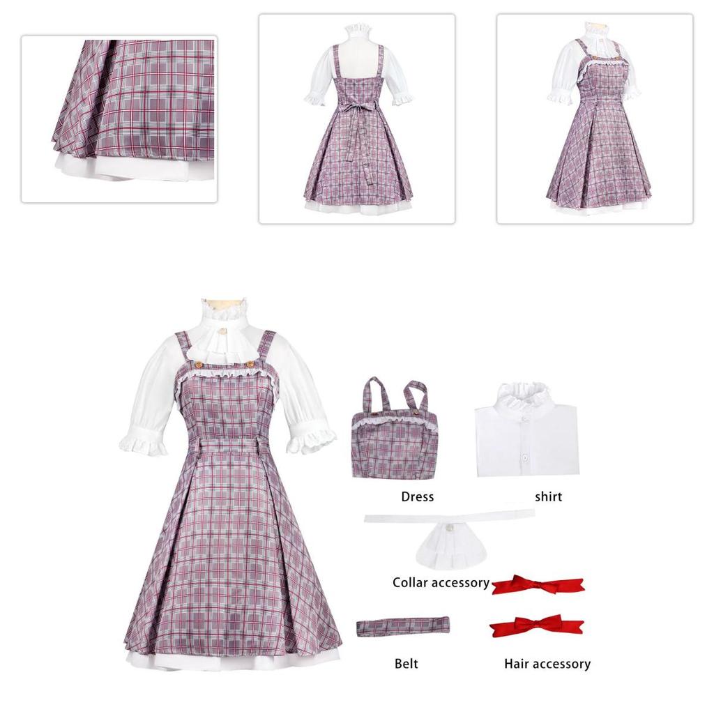 Manakashi Honjo Kanzaki Manami Cosplay Costume For Women With Polyester Fabric For Anime Conventions And Daily Wear