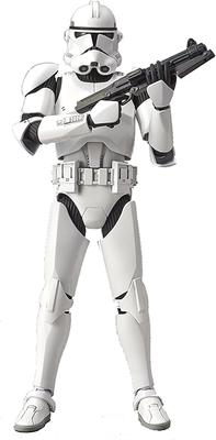 BANDAI SPIRITS Star Wars Clone Trooper-Plastikmodell im Maßstab 1/12, farbcodiert