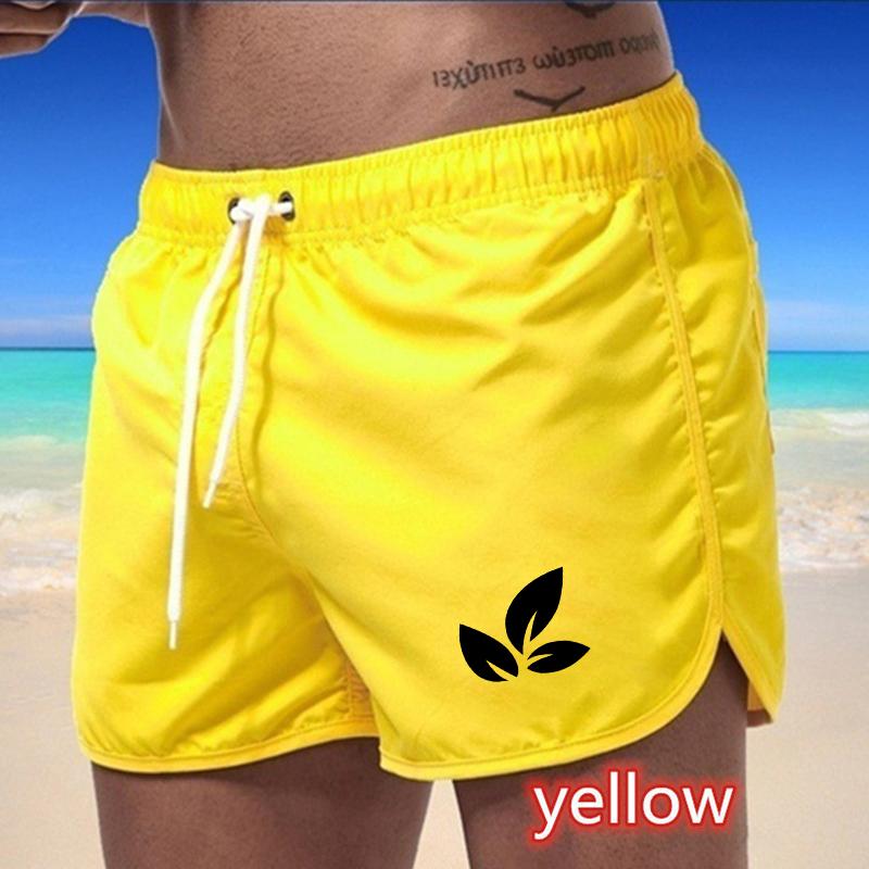 BBK-06 2025 Summer Men's Quick-Drying Swim Trunks Sports Pants Swimwear Beach Shorts Jogging Shorts