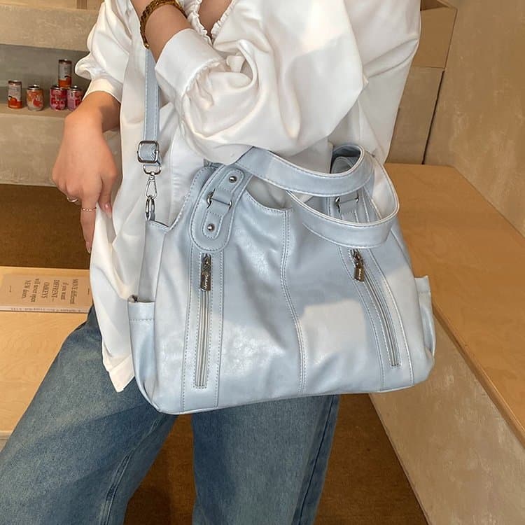 Damska torba ręczna na ramię crossbody o dużej pojemności
