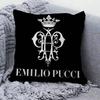 E-Emilios P-PucciS Logo 45*45cm Cushion Cover Pillow Cover Decor Pillowcase Home Pillowcase For Couch Pillow