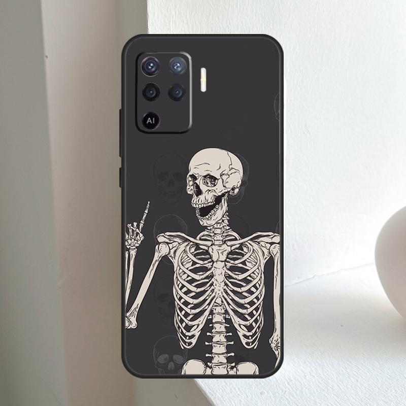 Medical Skeleton Anatomy For OPPO A6 A5 Pro A15 A17 A77 A16 A76 A96 A18 A38 A58 A78 A98 A54 A74 A94 A40 A60 A80 Case