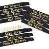 Bride To Be Bridesmaid Maid of Honor Sash Wedding Girls Trip Bachelorette Hen Party Bach Weekend Bridal Shower Decoration Gift
