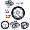 2'' Alloy Beadlock Wheel Rims For 1/10 Rc Axial Wraith Trx-4 Redcat Crawler