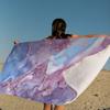 Stylish Marble Anime Beach Swimming Towel Soft Absorbent Washcloth Children's Gifts For Kids Travel Camping Gym