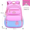 Ergonomisk flerlagers skolryggsäck för barn