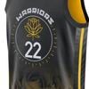 Nike Warriors City Edition Performance Jersey, Andrew Wiggins #22, 2022-2023 Unisex Jersey Black Gold DO9593-013