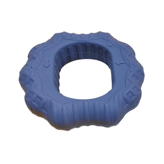 

Силиконовый кистевой эспандер для укрепления пальцев, эргономичный тренажер для силы хвата, кольцо, артрит, кистевая терапия, реабилитация, тренировочное оборудование L серый