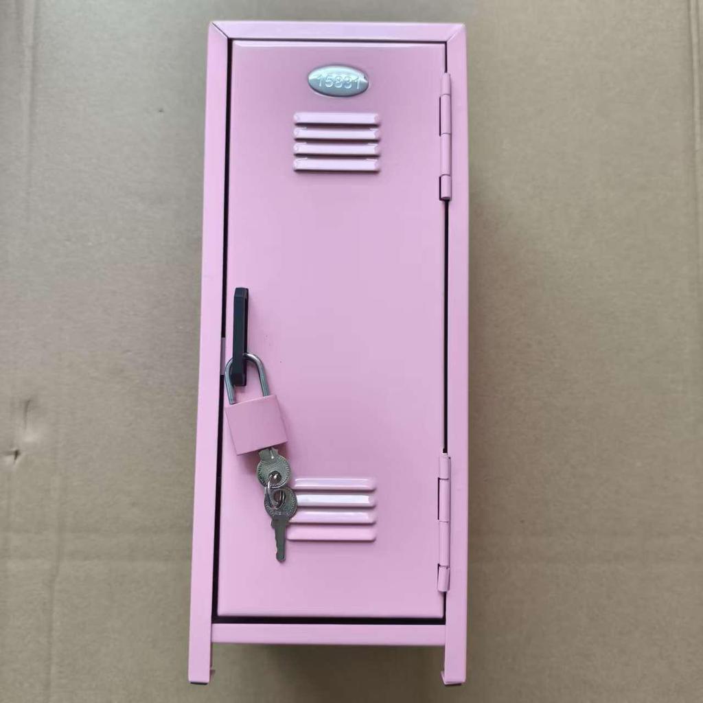 Multikleurig Afsluitbaar Mini Spaarpotje & Opbergkastje voor Meisjes