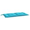 Garden Bench Cushions 2 pcs. Turquoise 100 x 50 x 7 cm Fabric