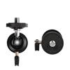 Tripod Ball Head 360° Rotatable Metal Mini PTZ with 1/4  Hot Shoe Camera Mount Adapter for Camera Pocket Light Microphone
