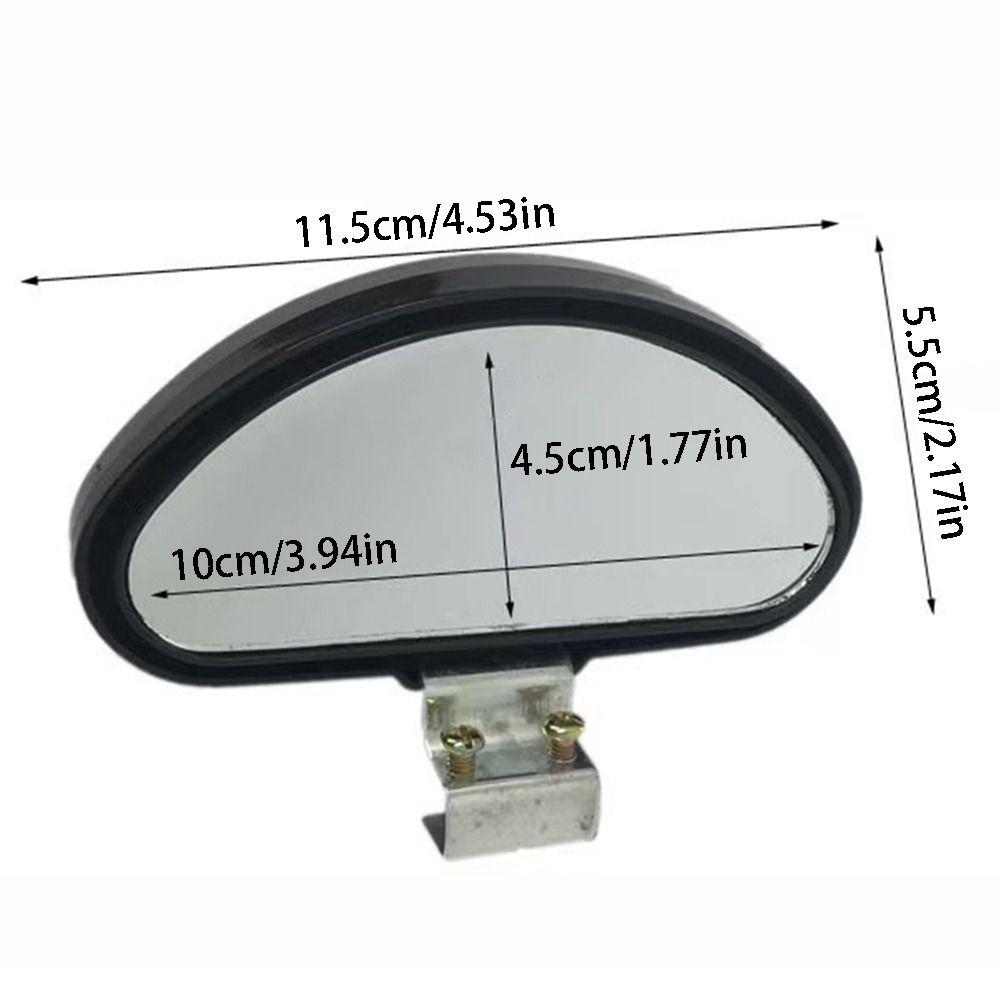 2 Buc Oglinzi Convexe Unghi Larg Reglabile Punct Mort 360 Grade Laterale Retrovizoare Începător
