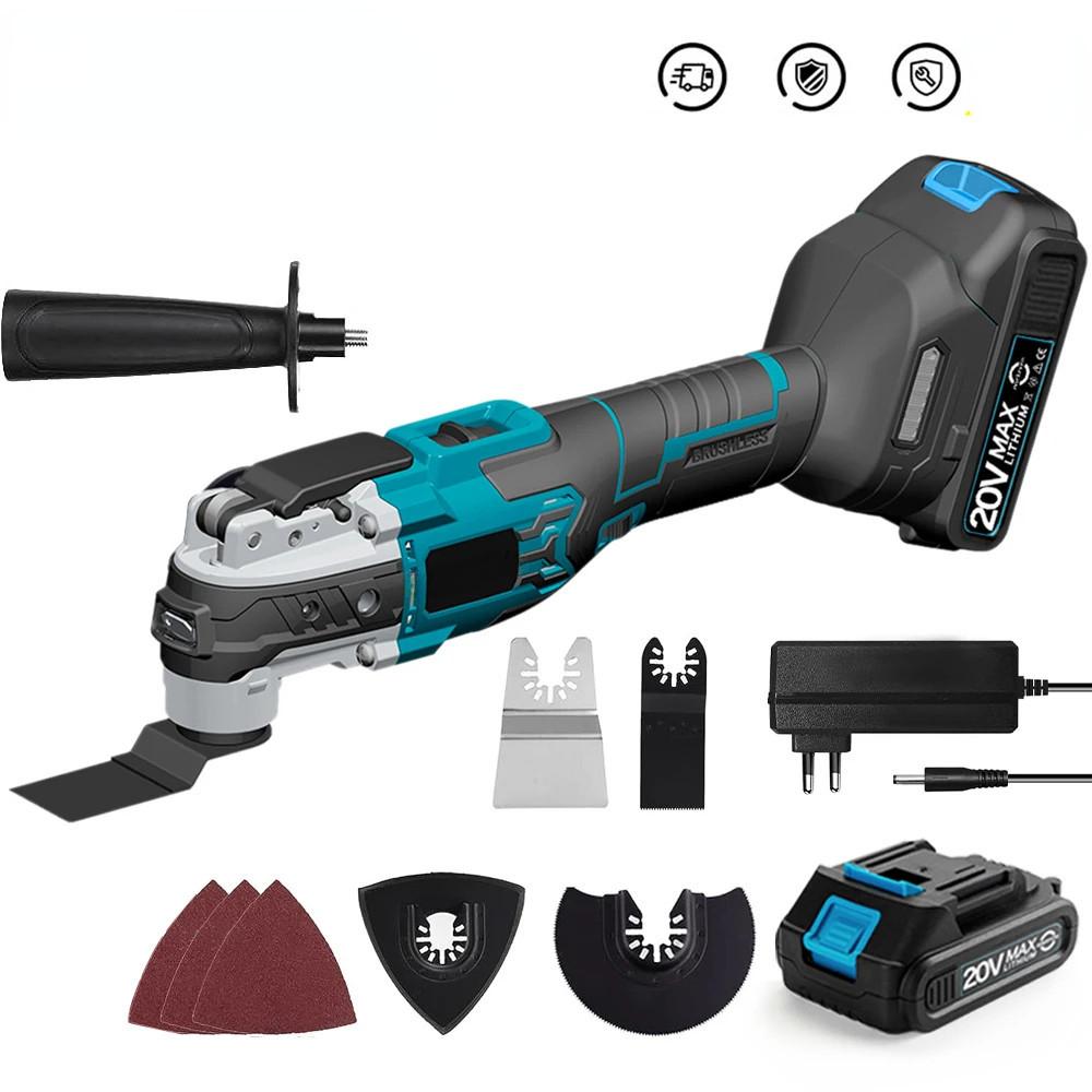 Brushless Electric Oscillating Variable Speed Trimmer Saw Renovation Power Machine Multi-function Tool