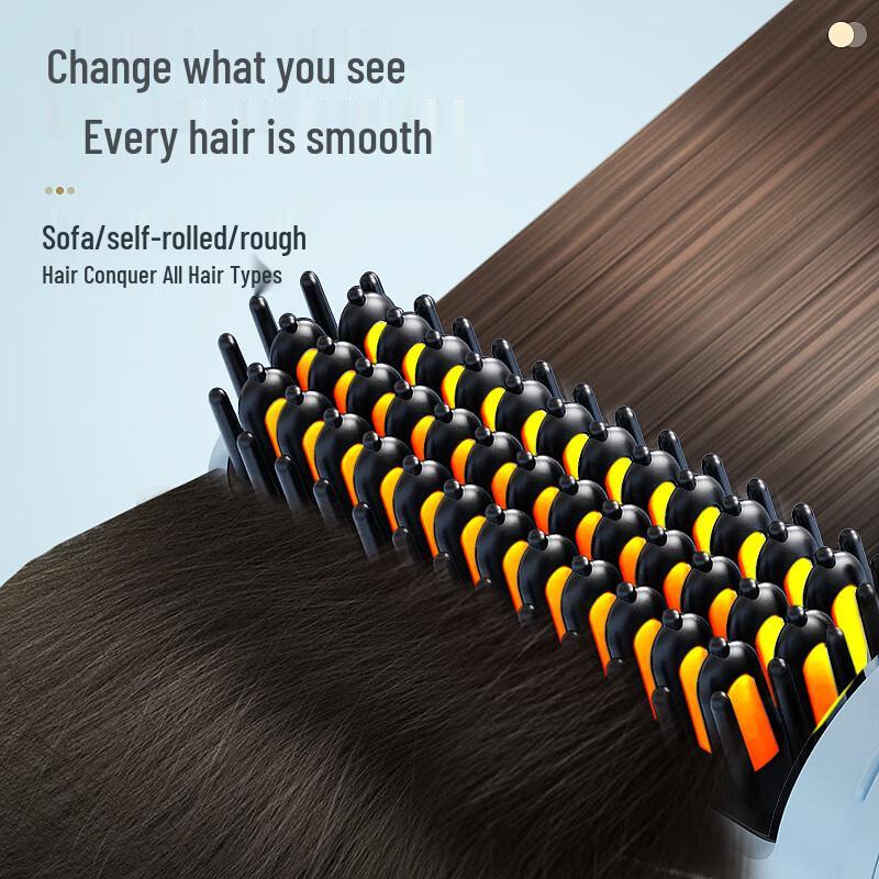 Portable Hair Straightener Comb with LCD CN plug (adapter included)
