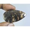 41Cts. Natural Tree Moss Agate Pear Cabochon Loose Gemstone 23X41X04MM D-146