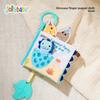 Dinosaur Puppet Cloth Book With Sound And Tactile Features For Baby Early Learning And Sensory Development
