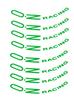 8PCS Reflective Car Wheel Rim Sticker For OZ RACING Volkswagen 4UGEX BMW Porsche Ford