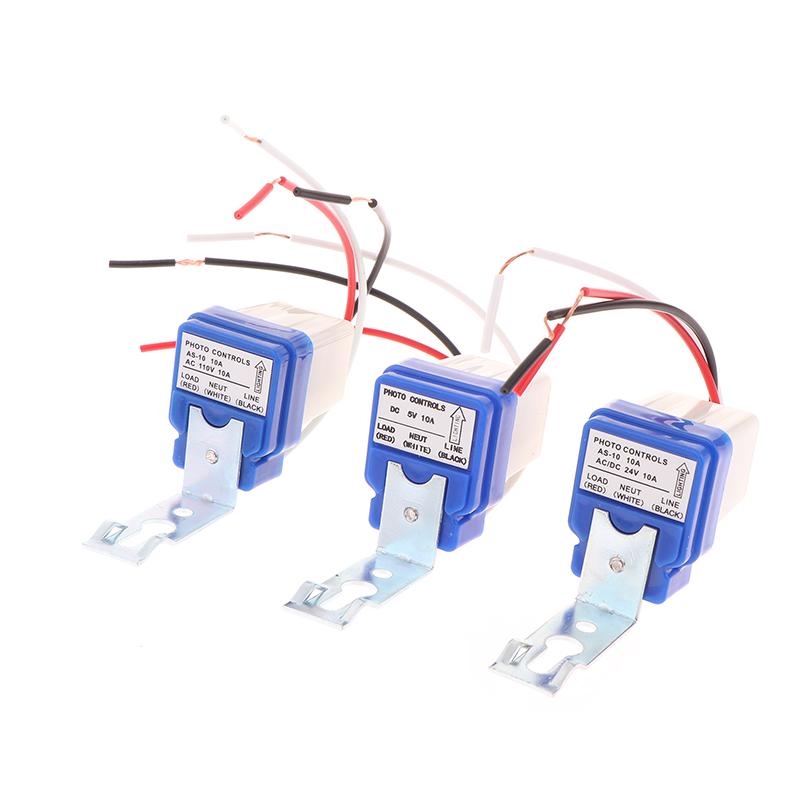 AS-10 Automatic Street Light Switch Controller, Featuring Rainproof Sensor and Advanced Light Control