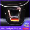 VW GTI GOLF 2026 New Emblems Car Emblem Steering Wheel Cover Sticker For Volkswagen VW Golf Polo Passat CC Tiguan Rline Jetta At