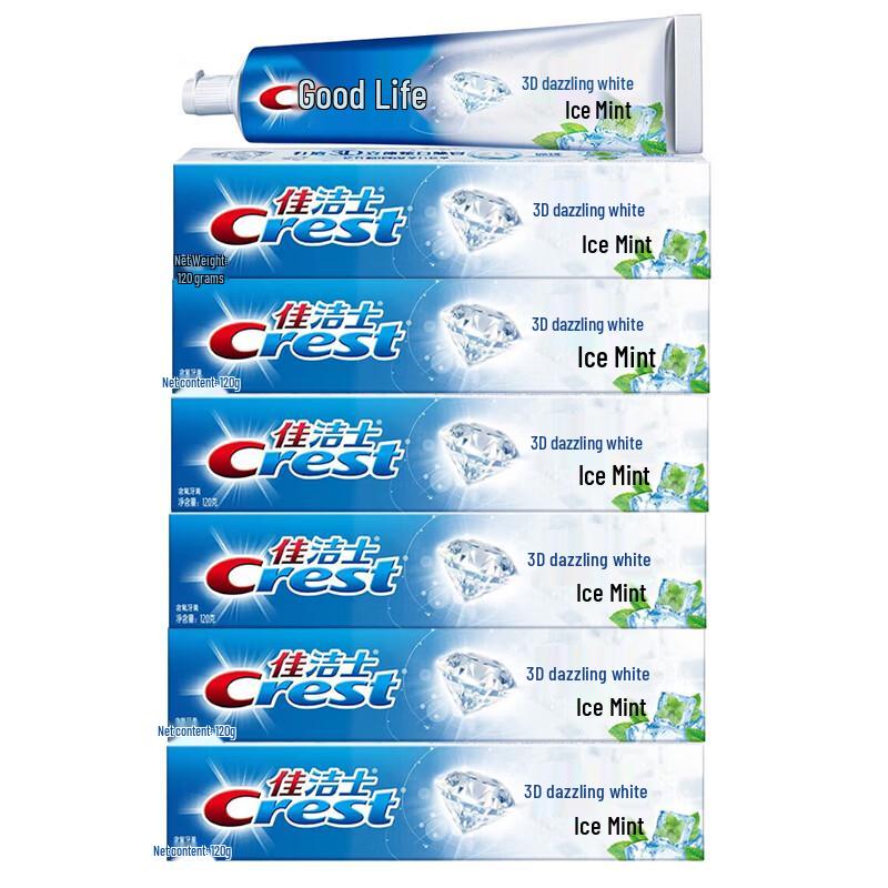 

Crest 3D White Arctic Mint Toothpaste - 6 Pack