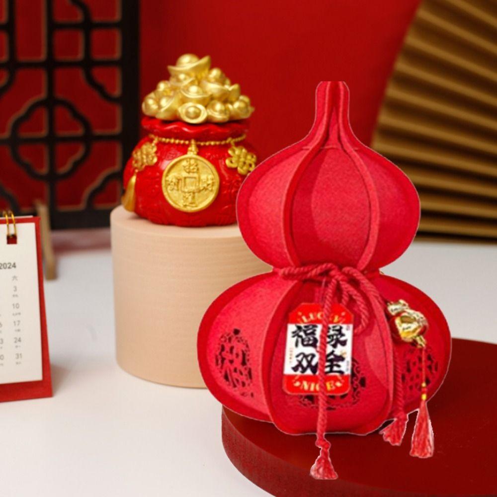 Classic New Year Decoration Blessing Spring Festival Decorations Gourd Ornament  Marriage Room