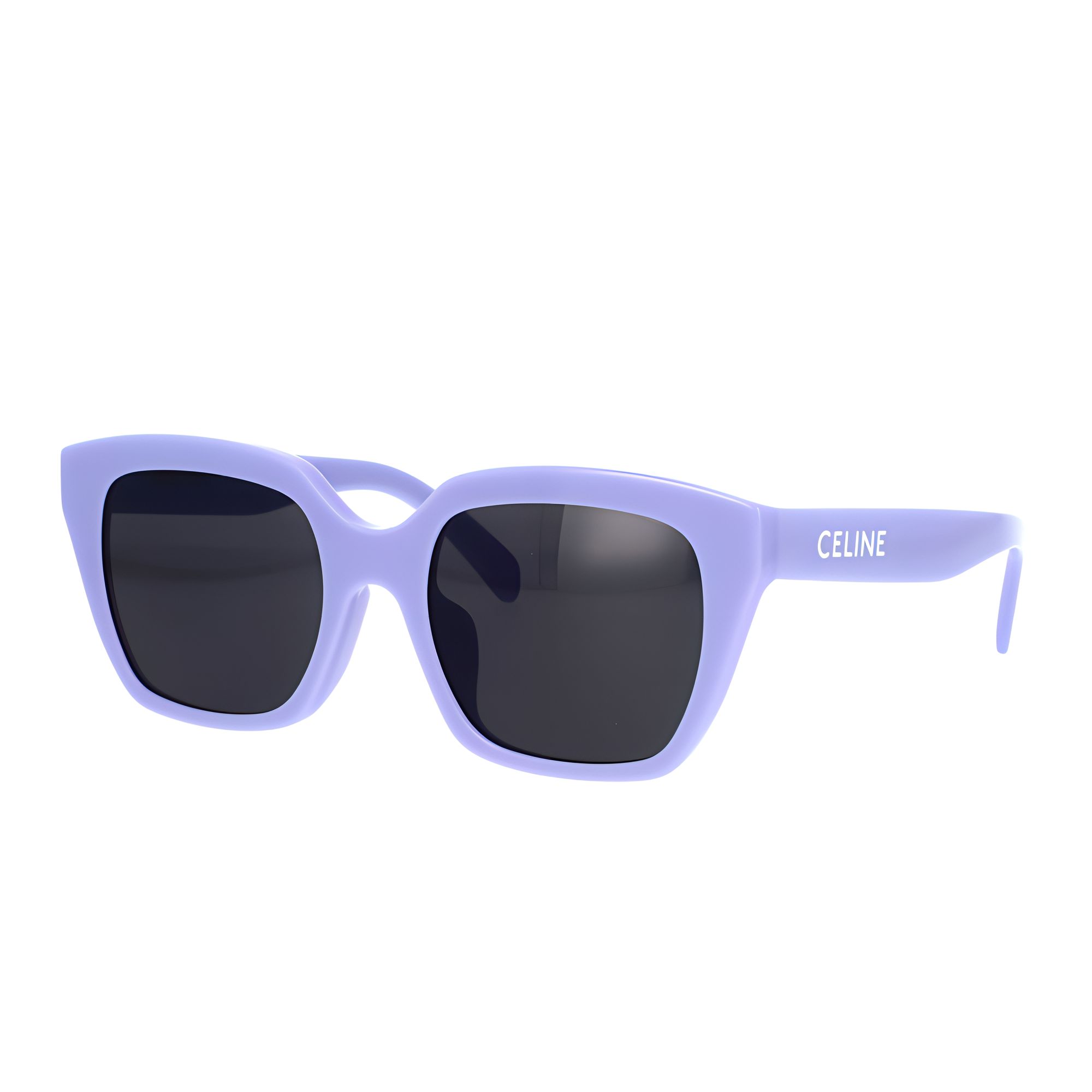 Celine Monochroms 03 UV Protection Square Sunglasses Women sunglasses Light-Purple CL40198F-78A 56