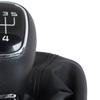 Škoda Octavia II 07-14 hlavice řadicí páky ČERNÁ ABS + manžeta s rámečkem 5 RYCHLOSTÍ