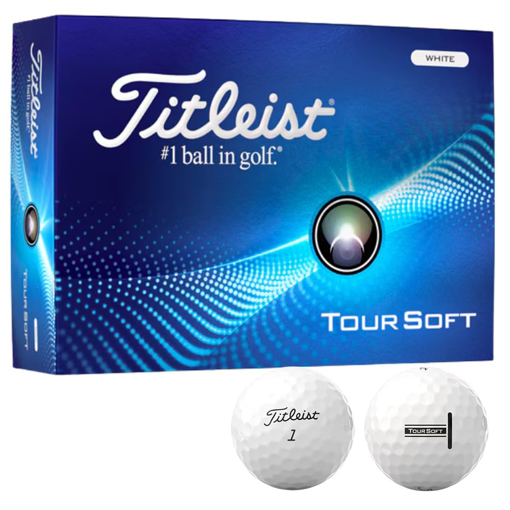Titleist Tour Soft Golf Balls (1 Dozen) [Parallel Import]