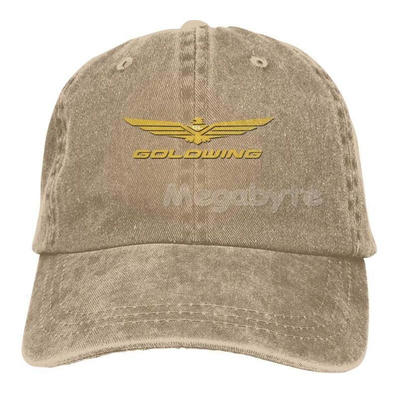 One Nation Design Goldwing Retro Sports Cool dospělá džínová čepice s venkovní neformální sportovní čepicí černá